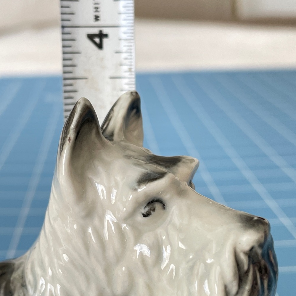 Vintage Ceramic Scotty Dog Figurine - Picture 12 of 12